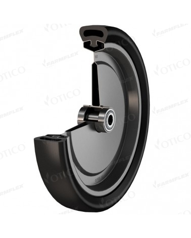 Roue de rappui 380x65 metal