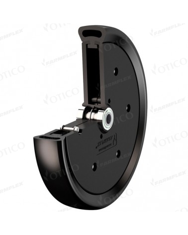 Roue de rappui 380x65 polymer alésage 20mm