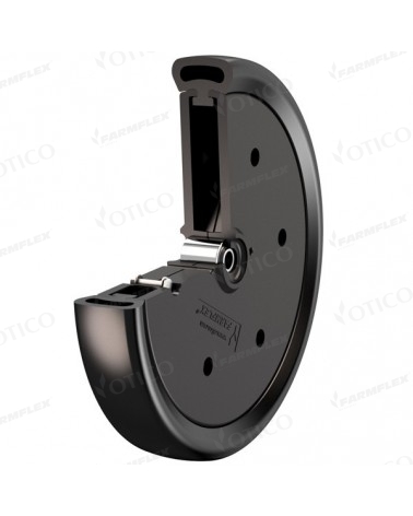 Roue de rappui 380x65 polymer alésage 16mm