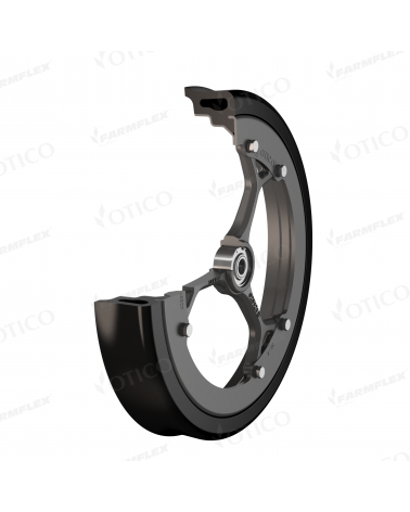 ROUE DE JAUGE ÉTROITE 405X65 À BÂTONS